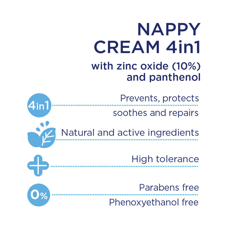 Nappy Cream 4in1 Natural Sensation (100ml) image number null